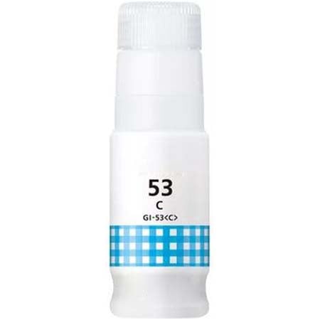 Canon Compatible GI-53C Cyan Ink Bottle 